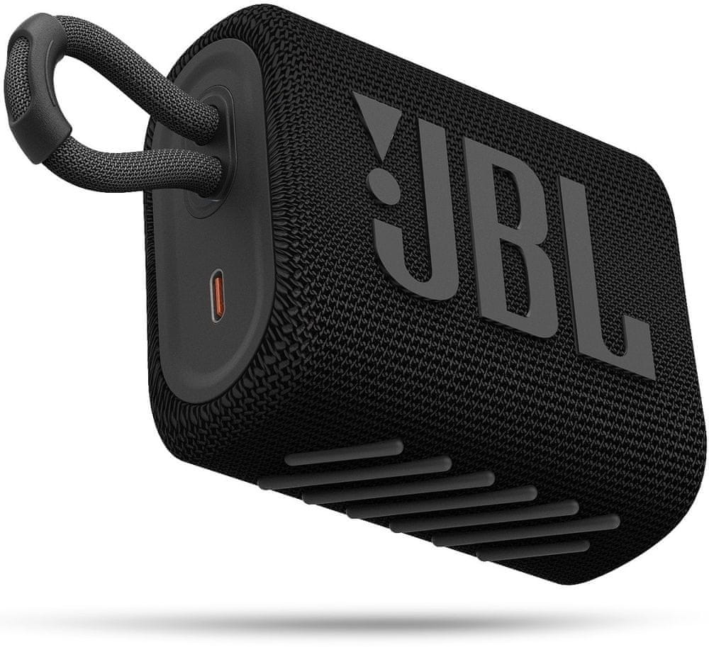 JBL GO 3, čierna
